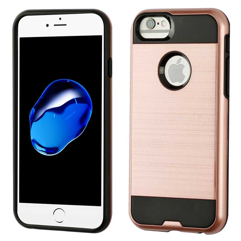 mobiletech-iphone6-mybat-ASMYNA-RoseGold-Brushed-Hybrid-Protector-Cove